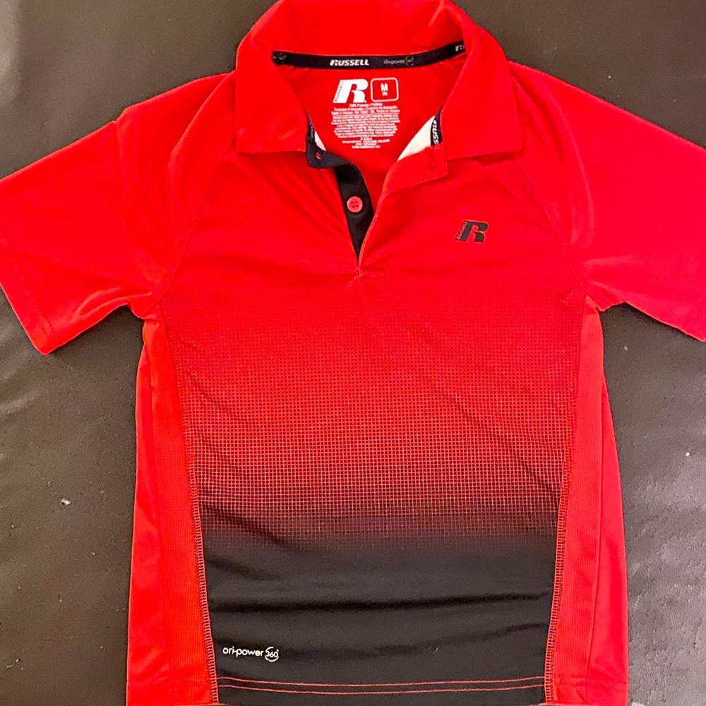 Russell size 8 boys Polo Shirt